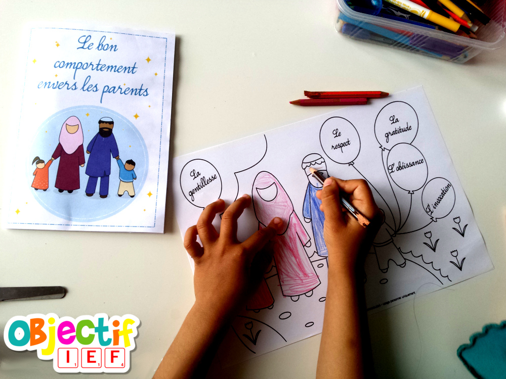 Le bon comportement envers les parents – livret gratuit